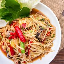 ส้มตำปูปลาร้า